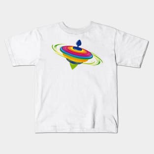 colorful rotating children's toys Kids T-Shirt